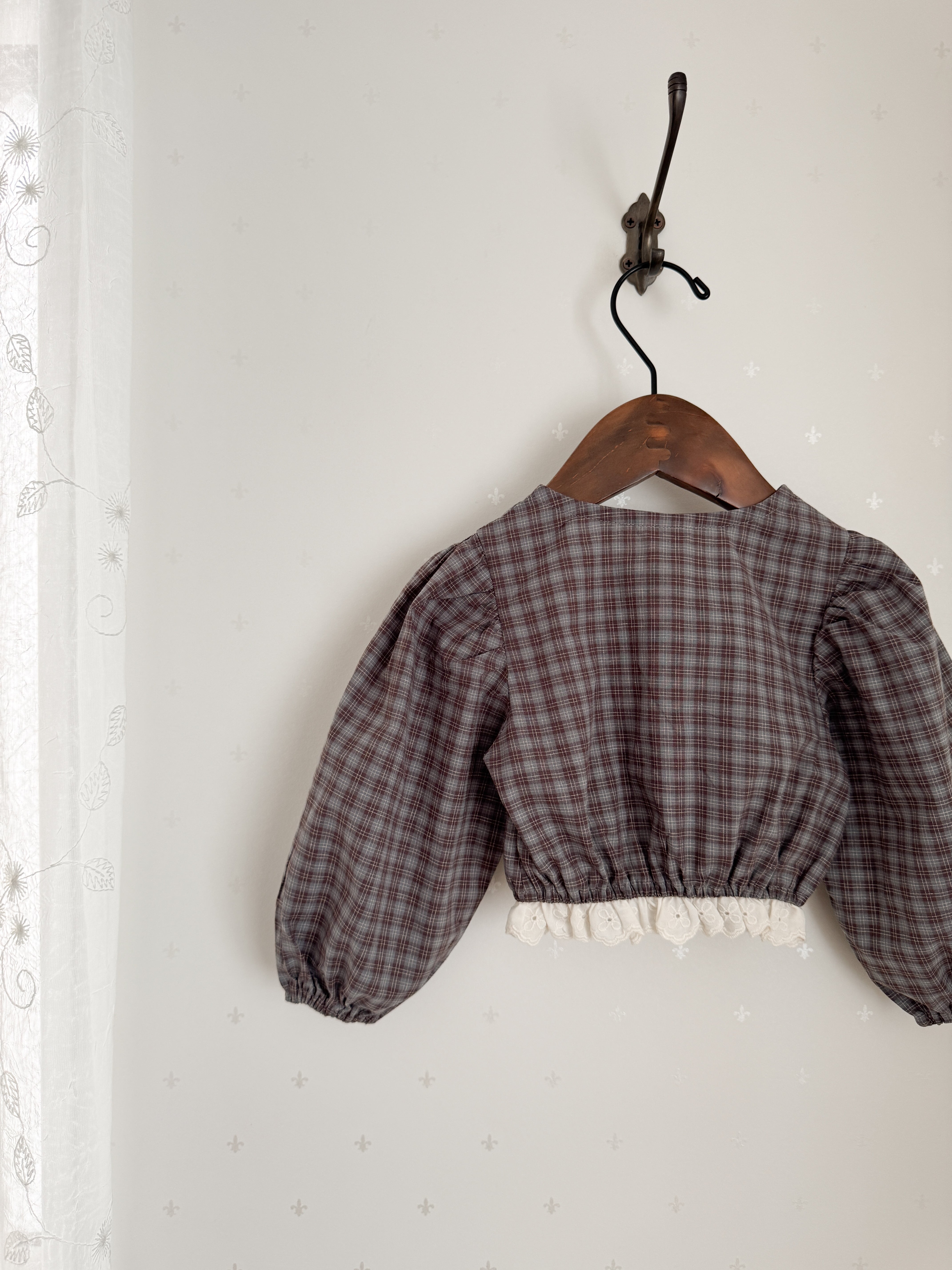 Odd check jacket