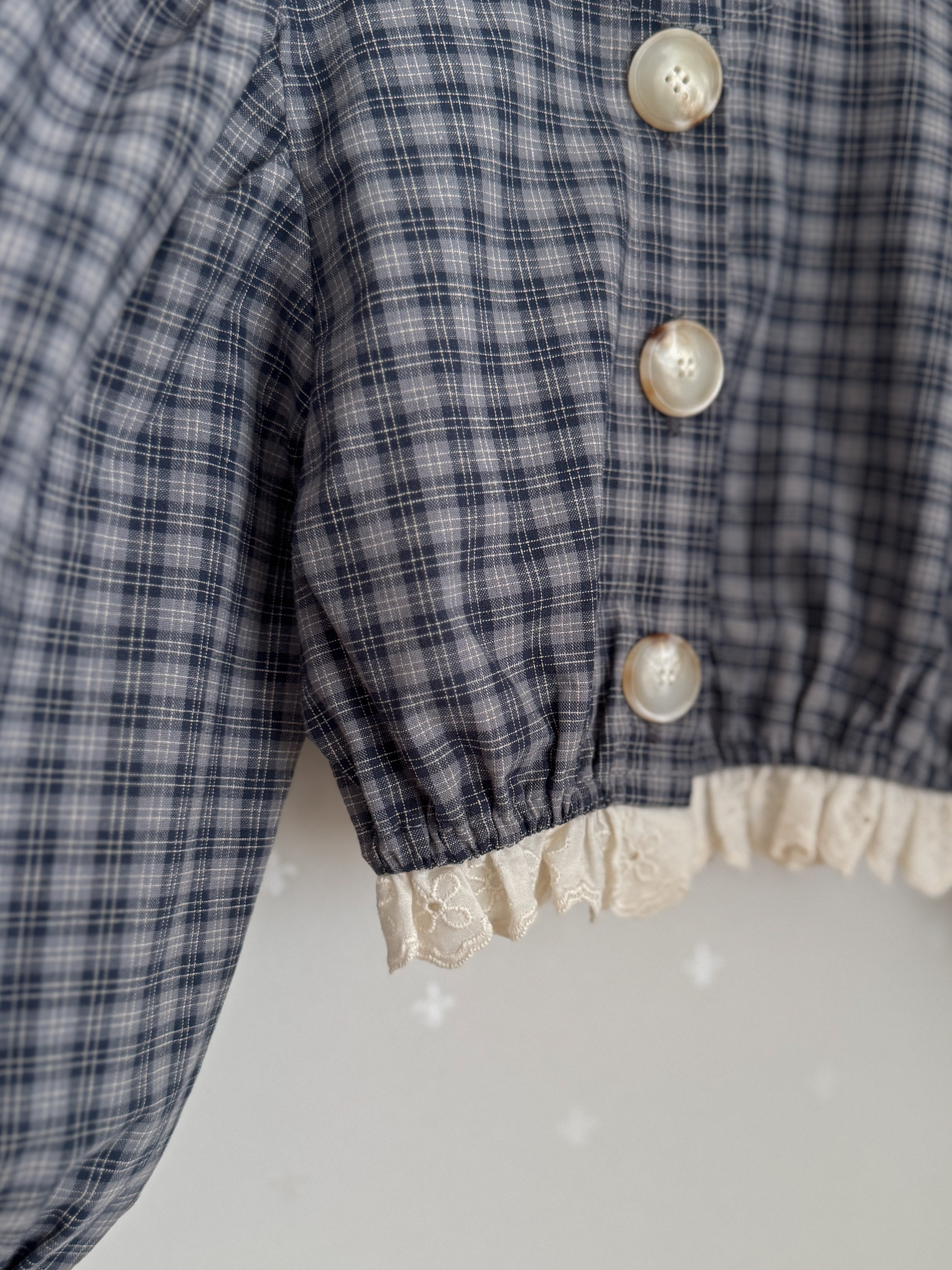 Odd check jacket