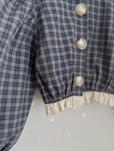 Odd check jacket