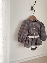 Odd check jacket
