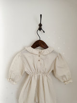 Dot frill bebe suit