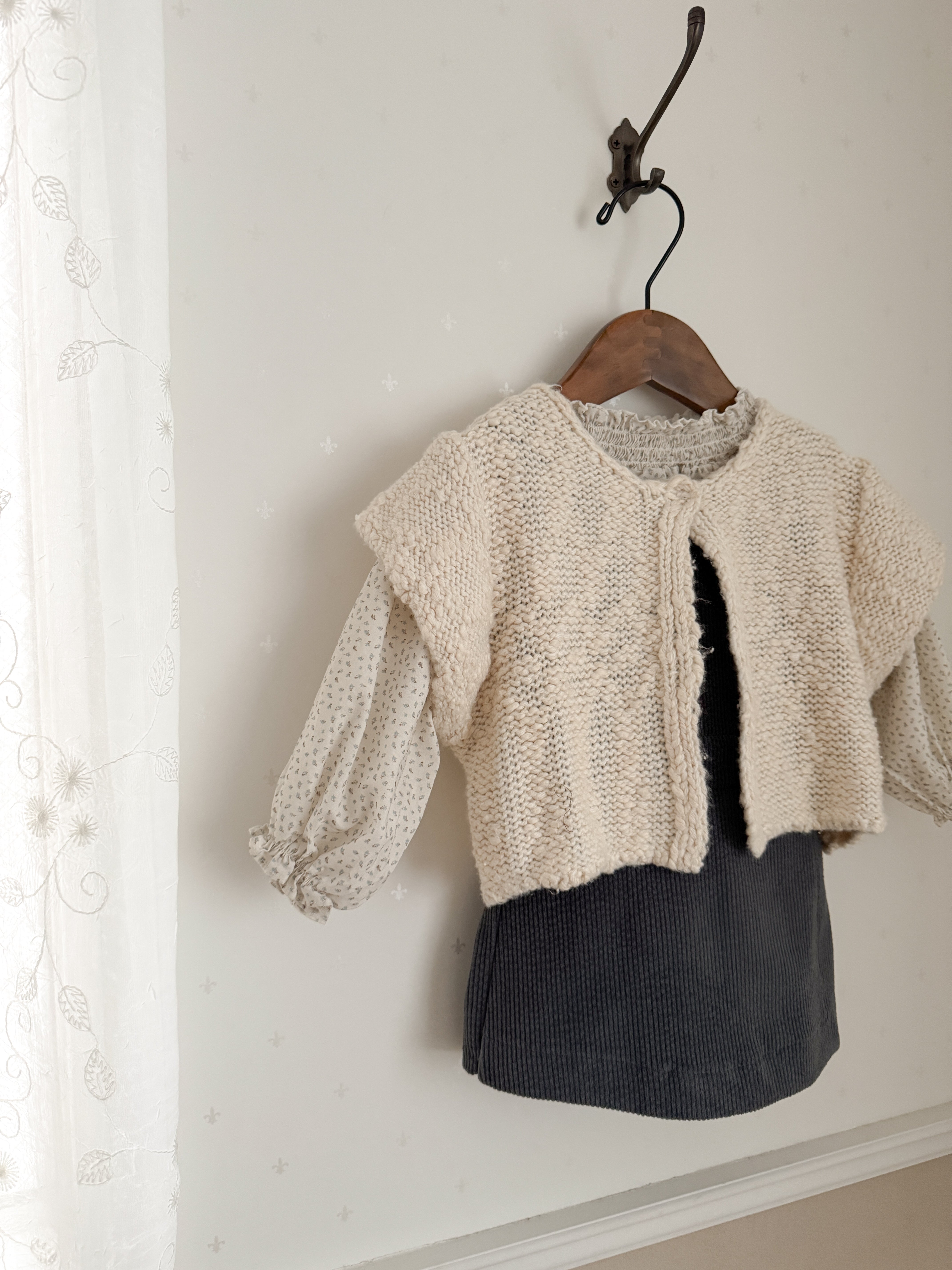 Camel wrap skirt pants