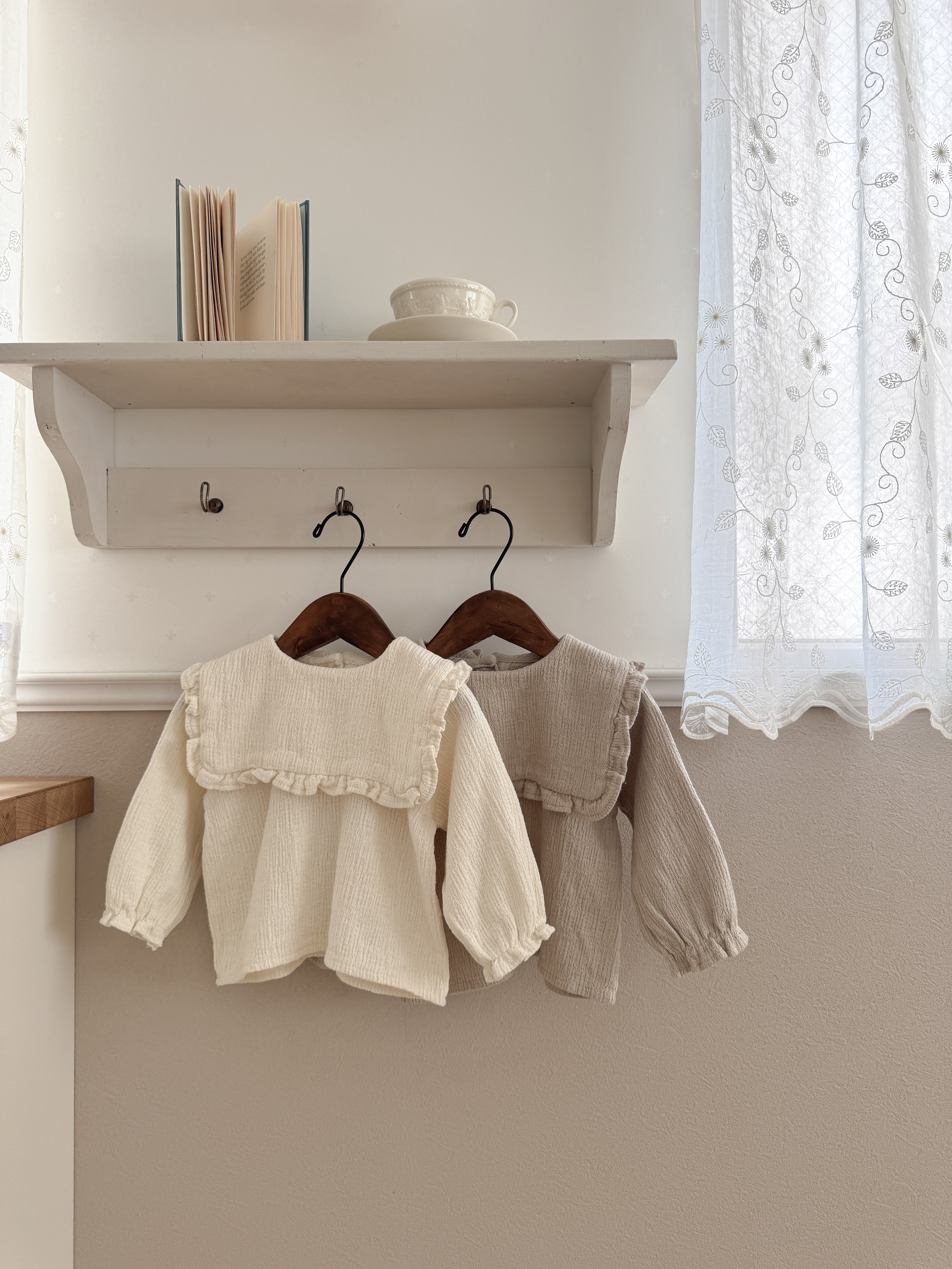 Sailor frill blouse