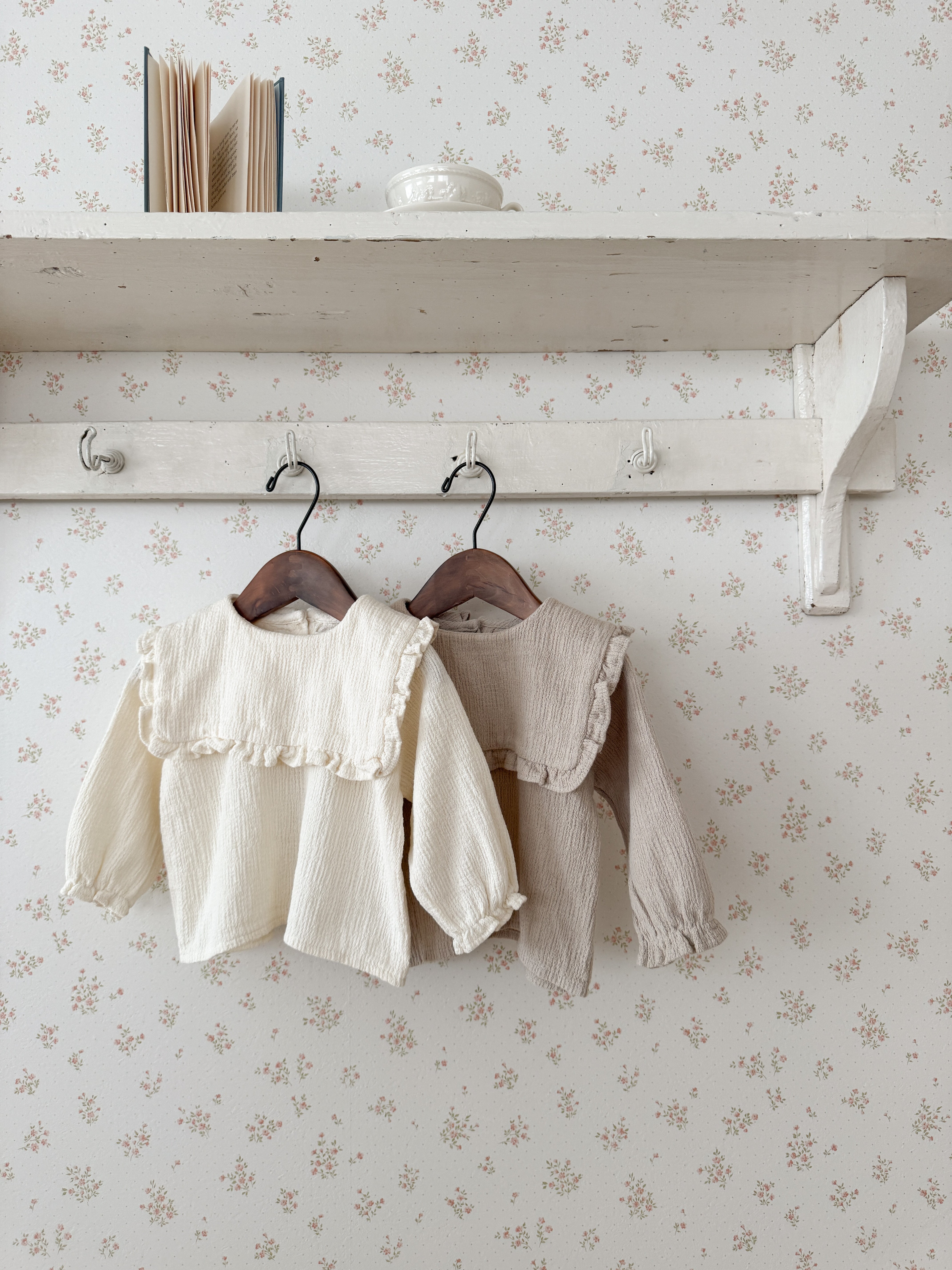 Sailor frill blouse