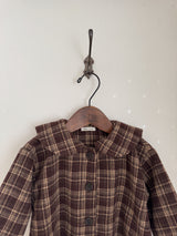 Sailor check coat