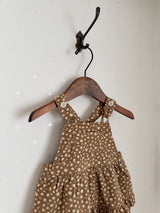 Bebe garden suspender suit