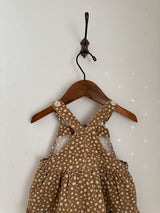 Bebe garden suspender suit