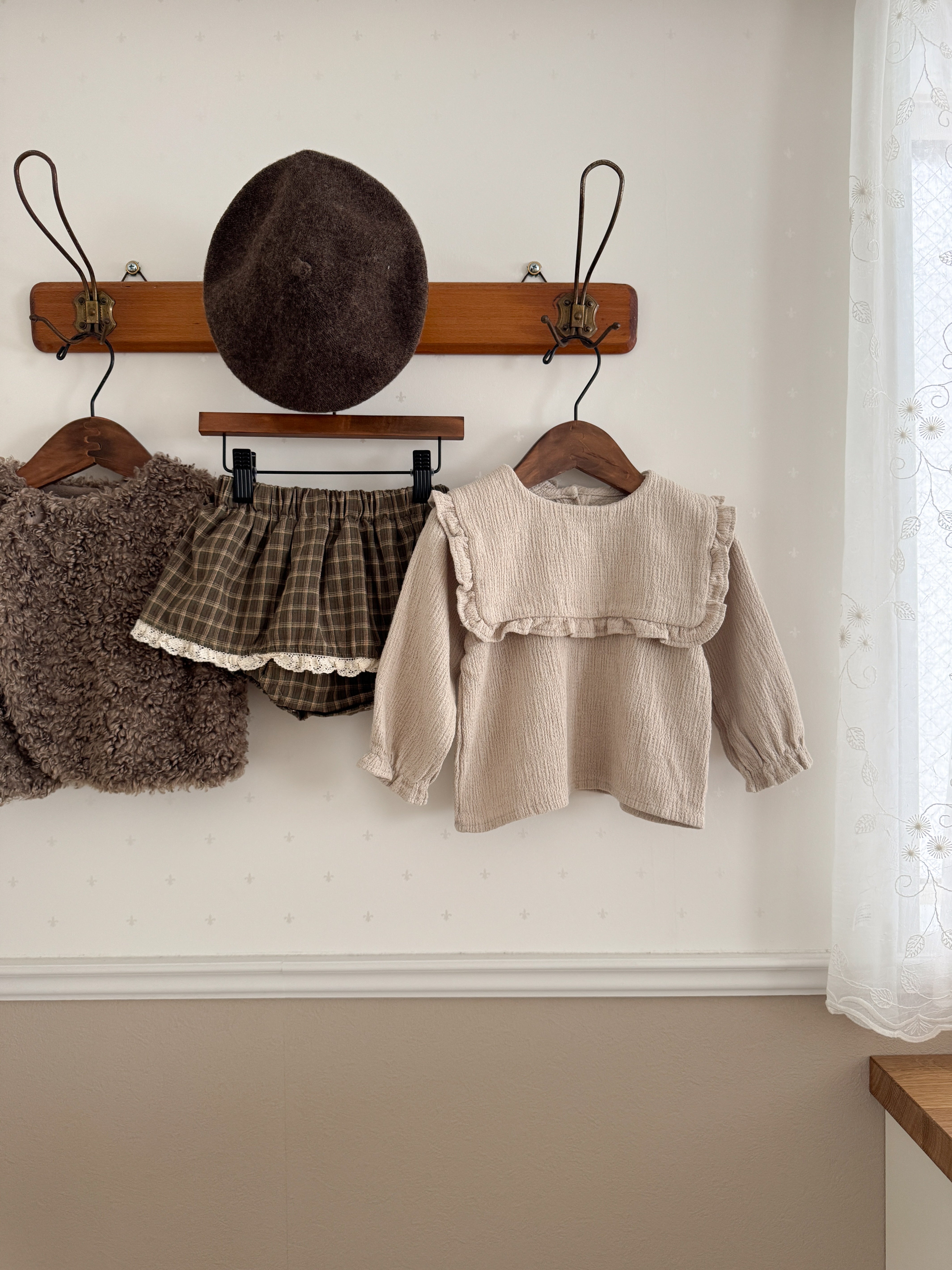 Sailor frill blouse