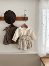 Retro suspender bloomer