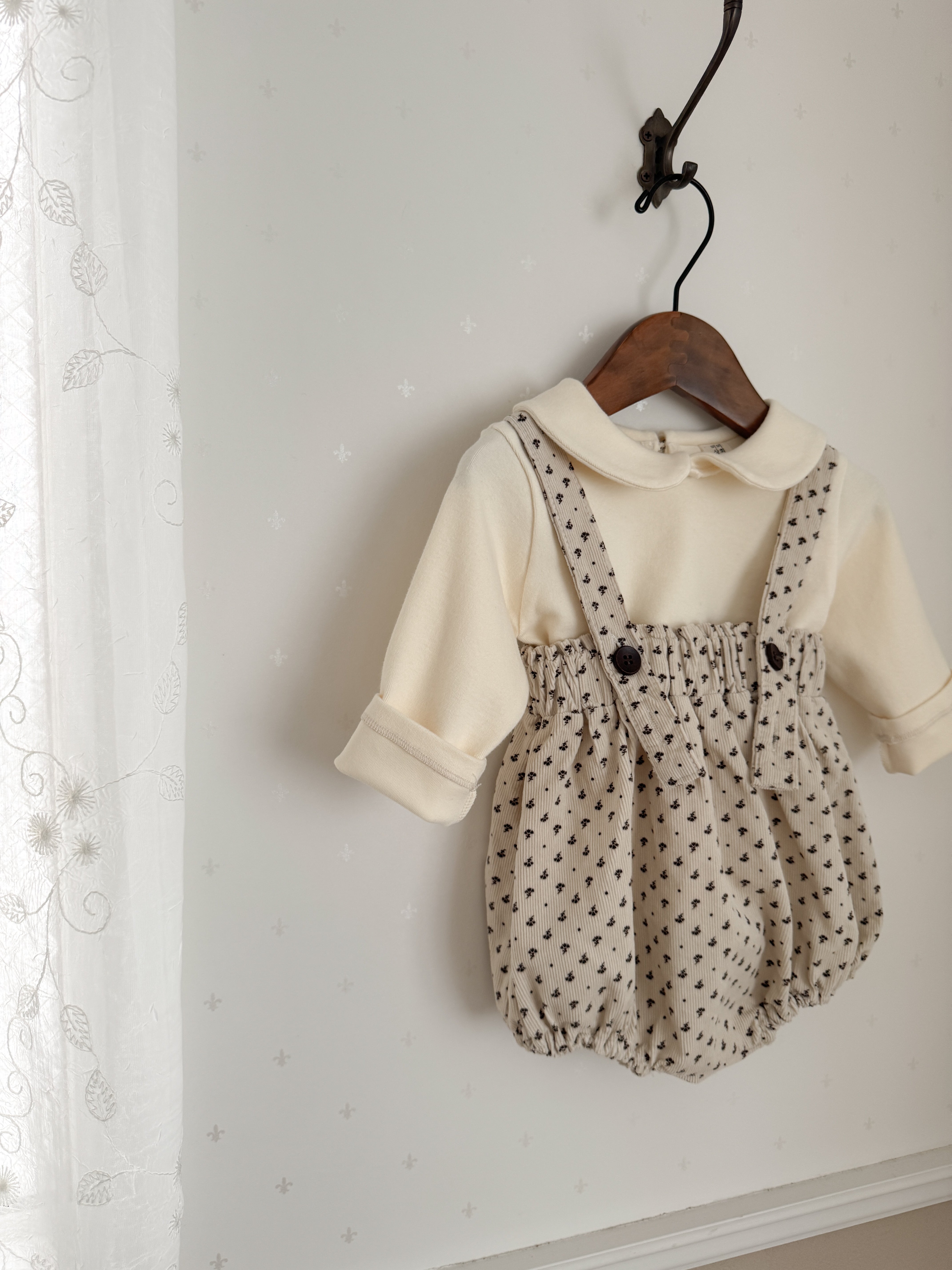 Retro suspender bloomer