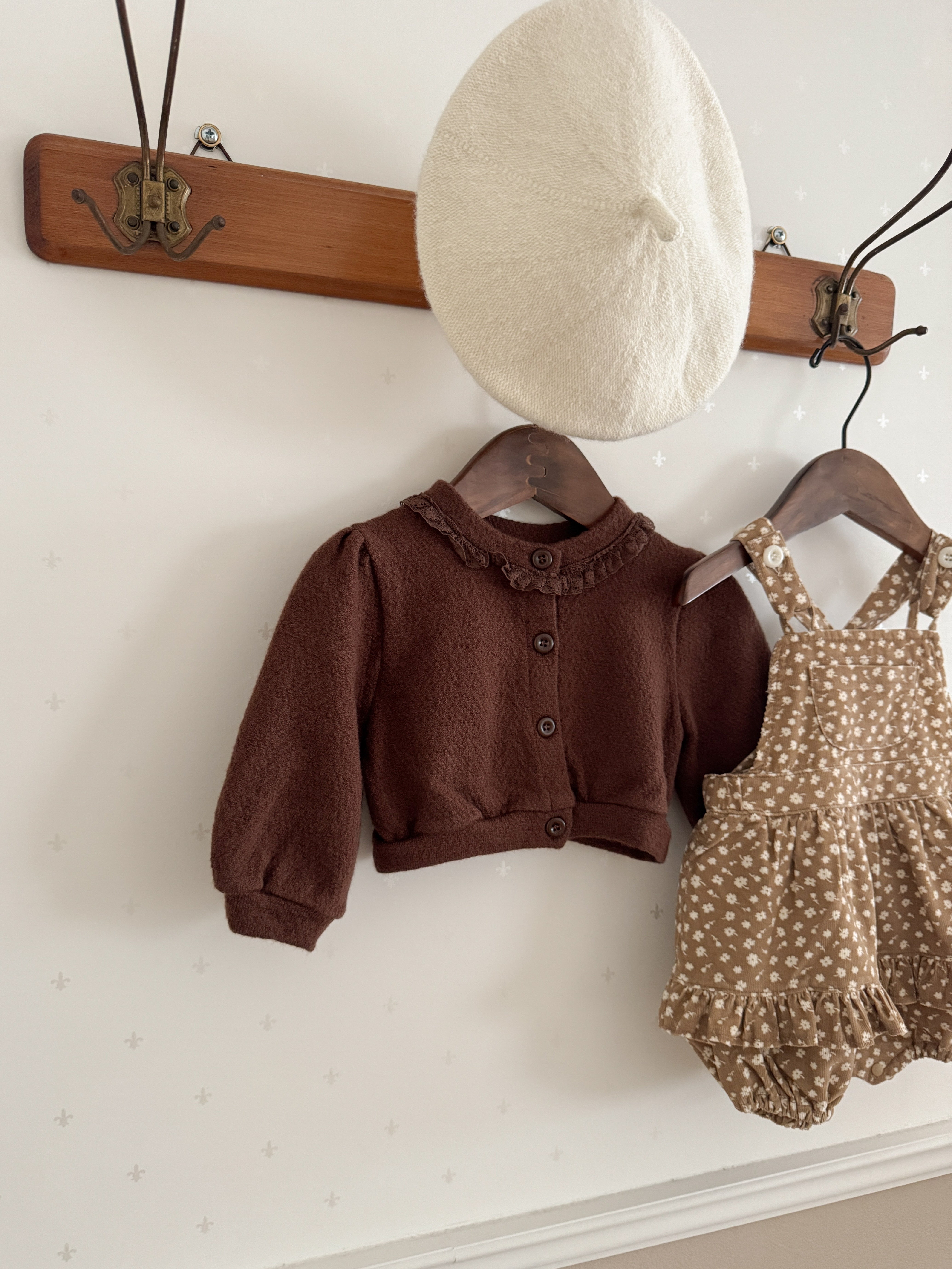 Bebe mocha cardigan