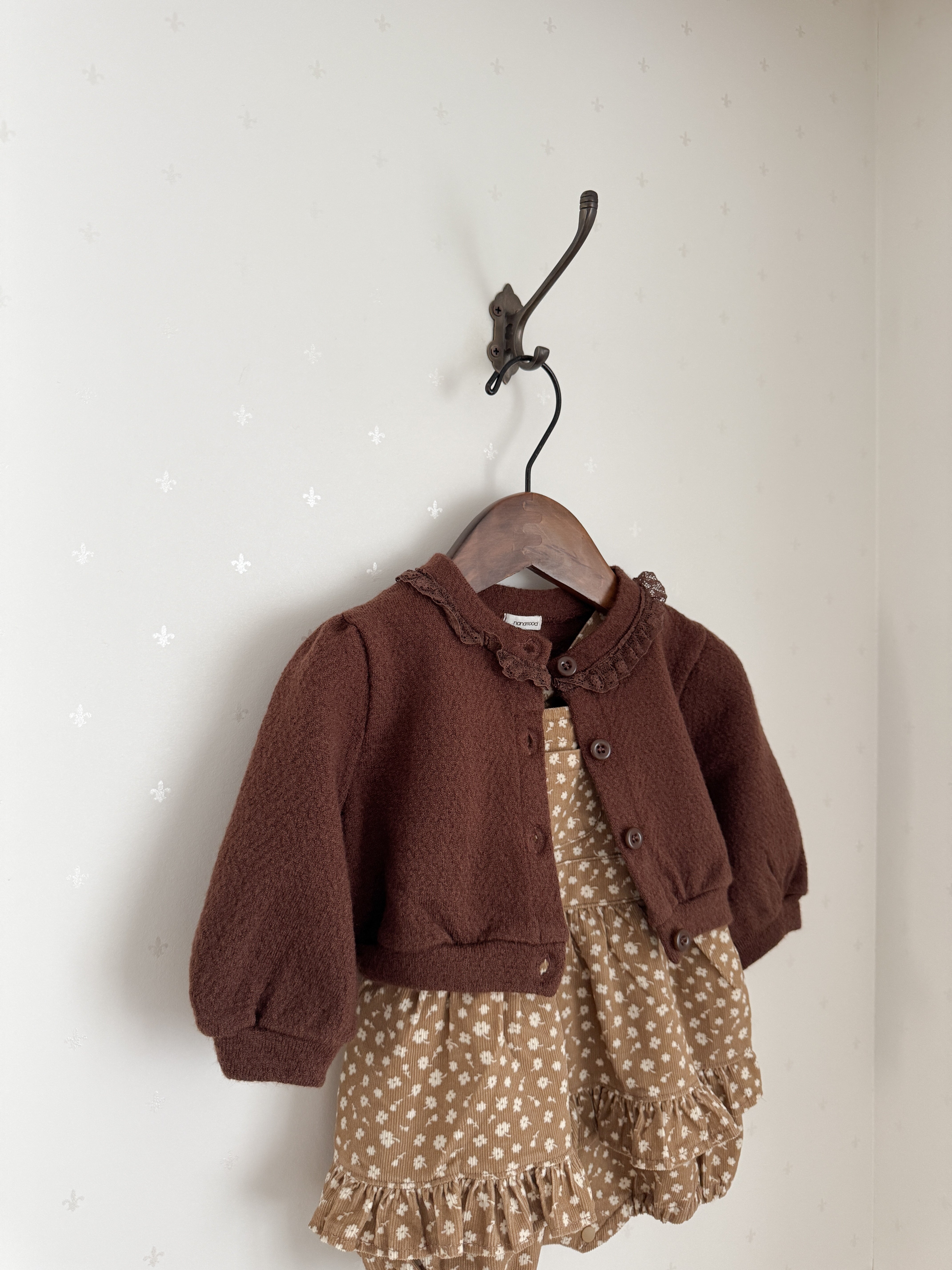 Bebe mocha cardigan