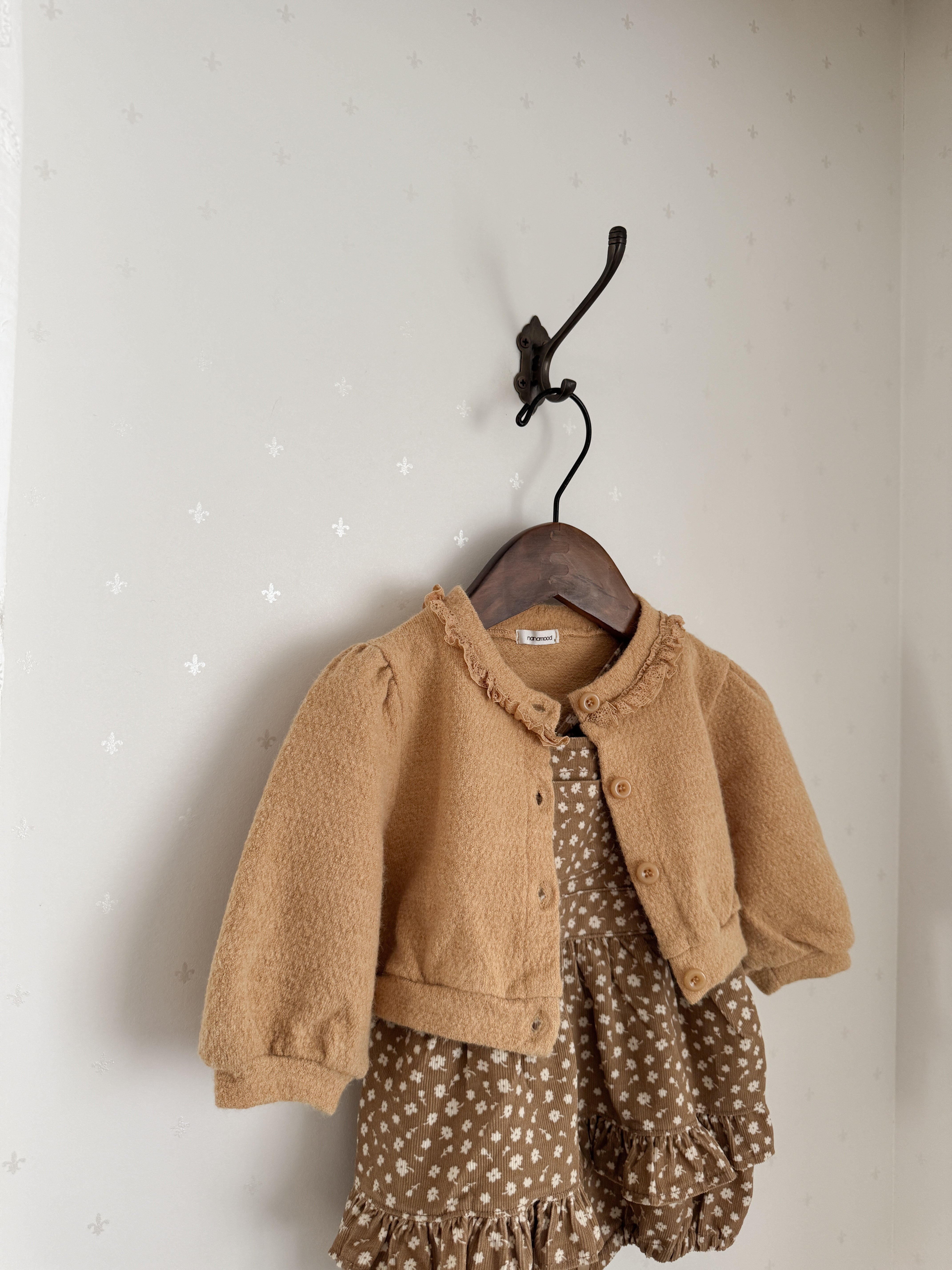 Bebe mocha cardigan