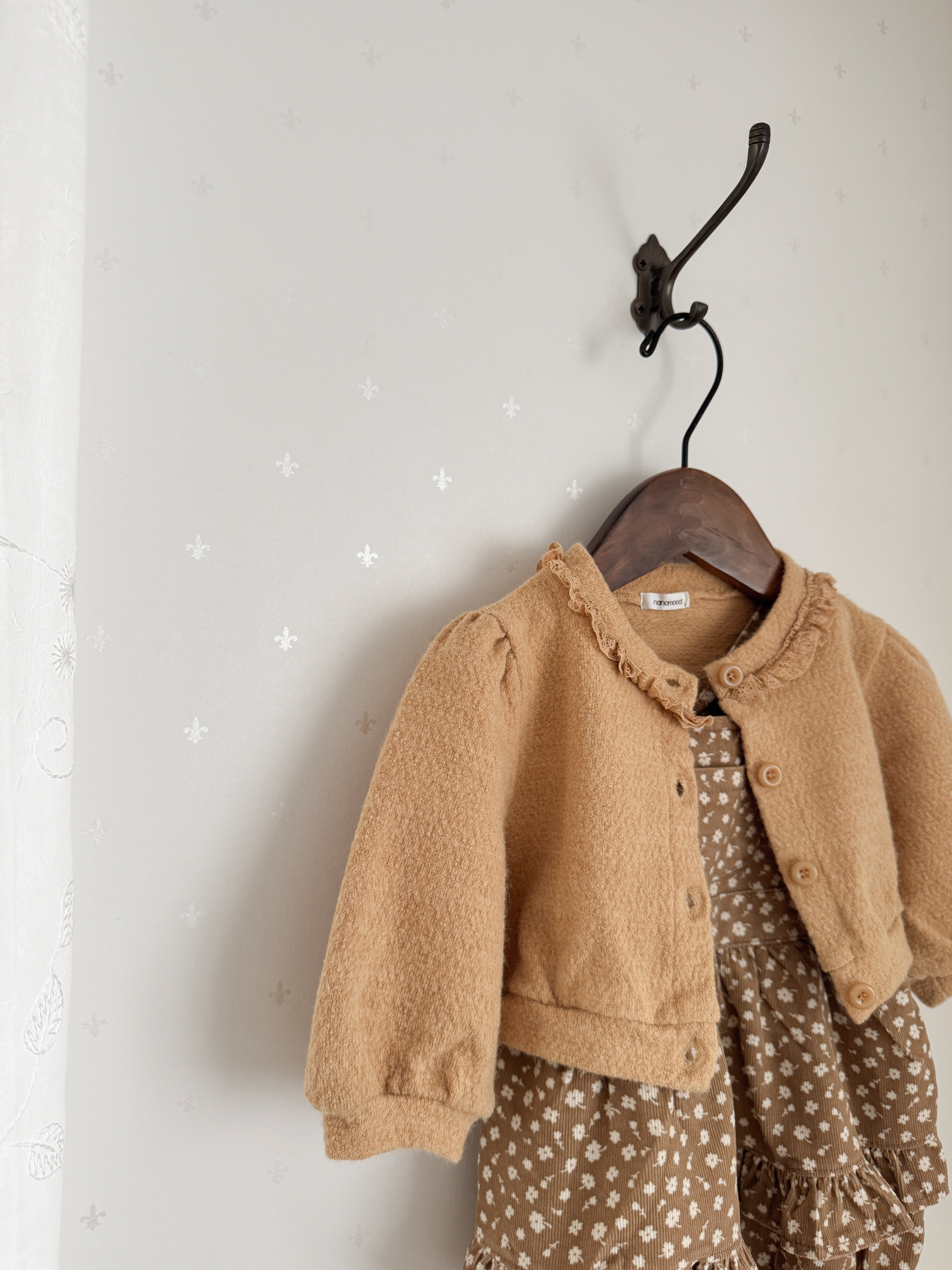 Bebe mocha cardigan