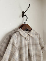 Leandre check rompers
