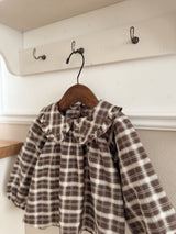 Marche check blouse