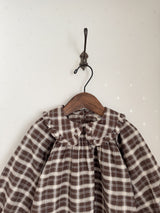 Marche check blouse
