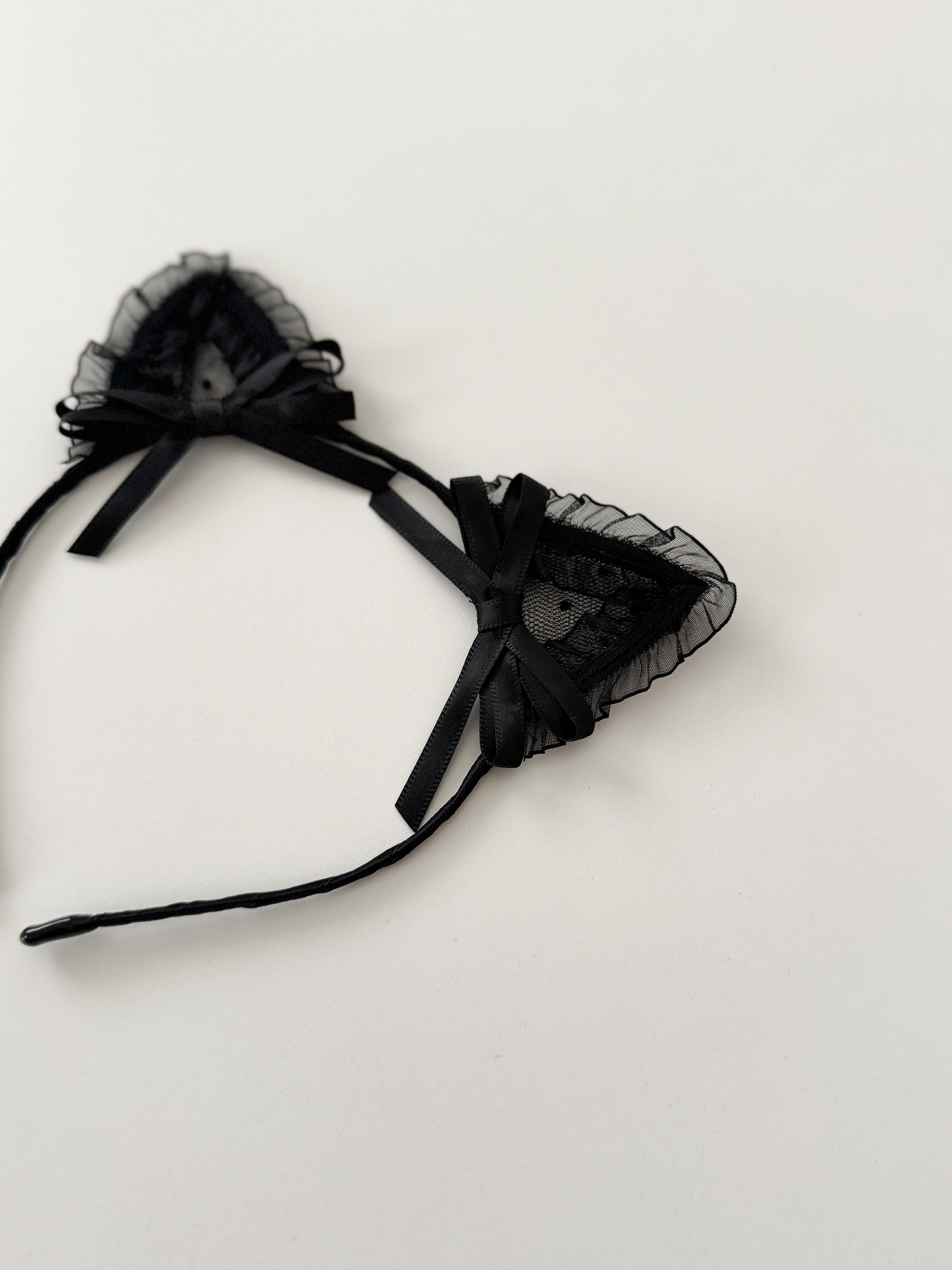 Black cat headband