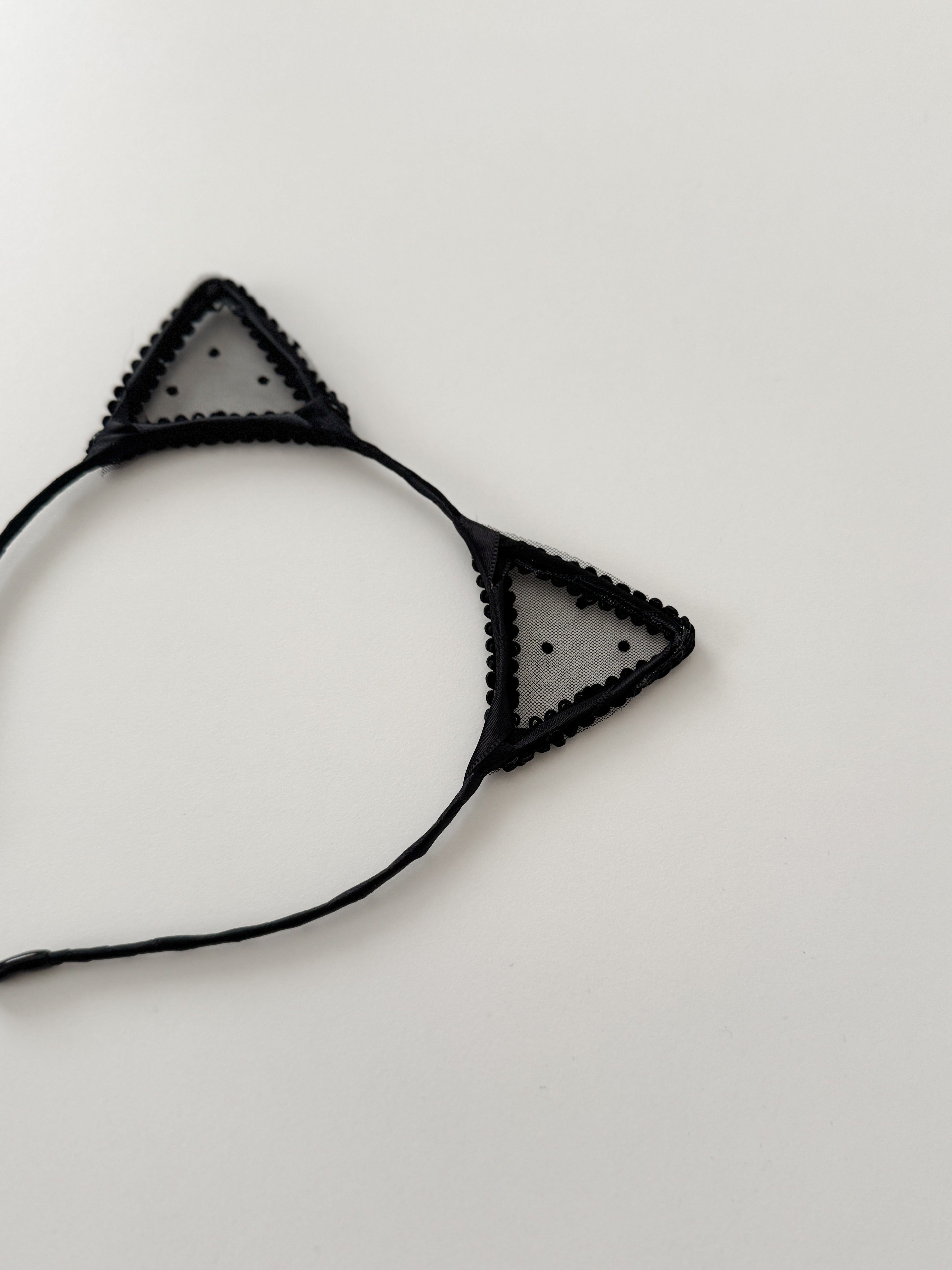 Black cat headband