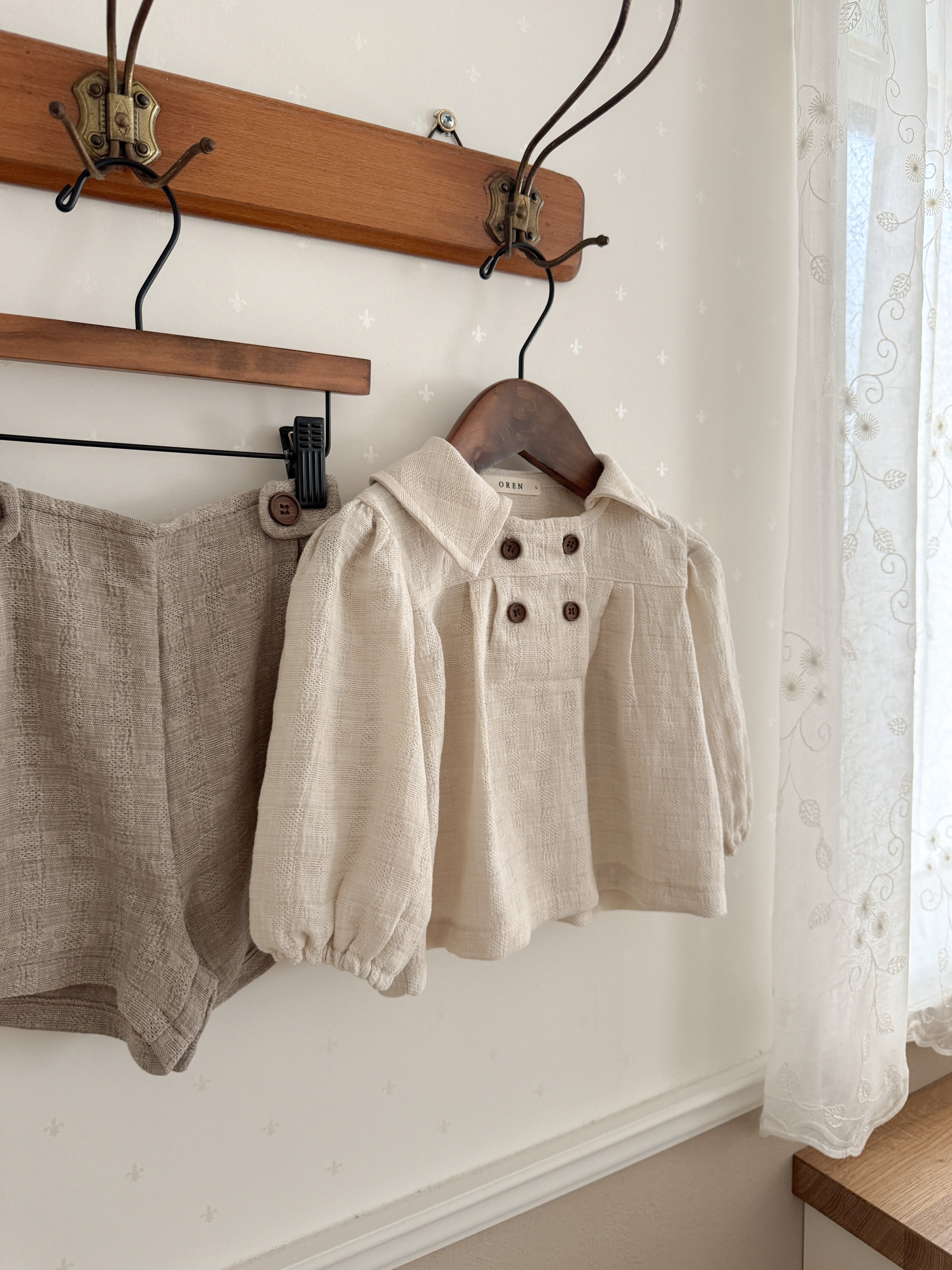 Nunu jacquard double set up