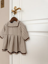 Brunette check one-piece (kids)
