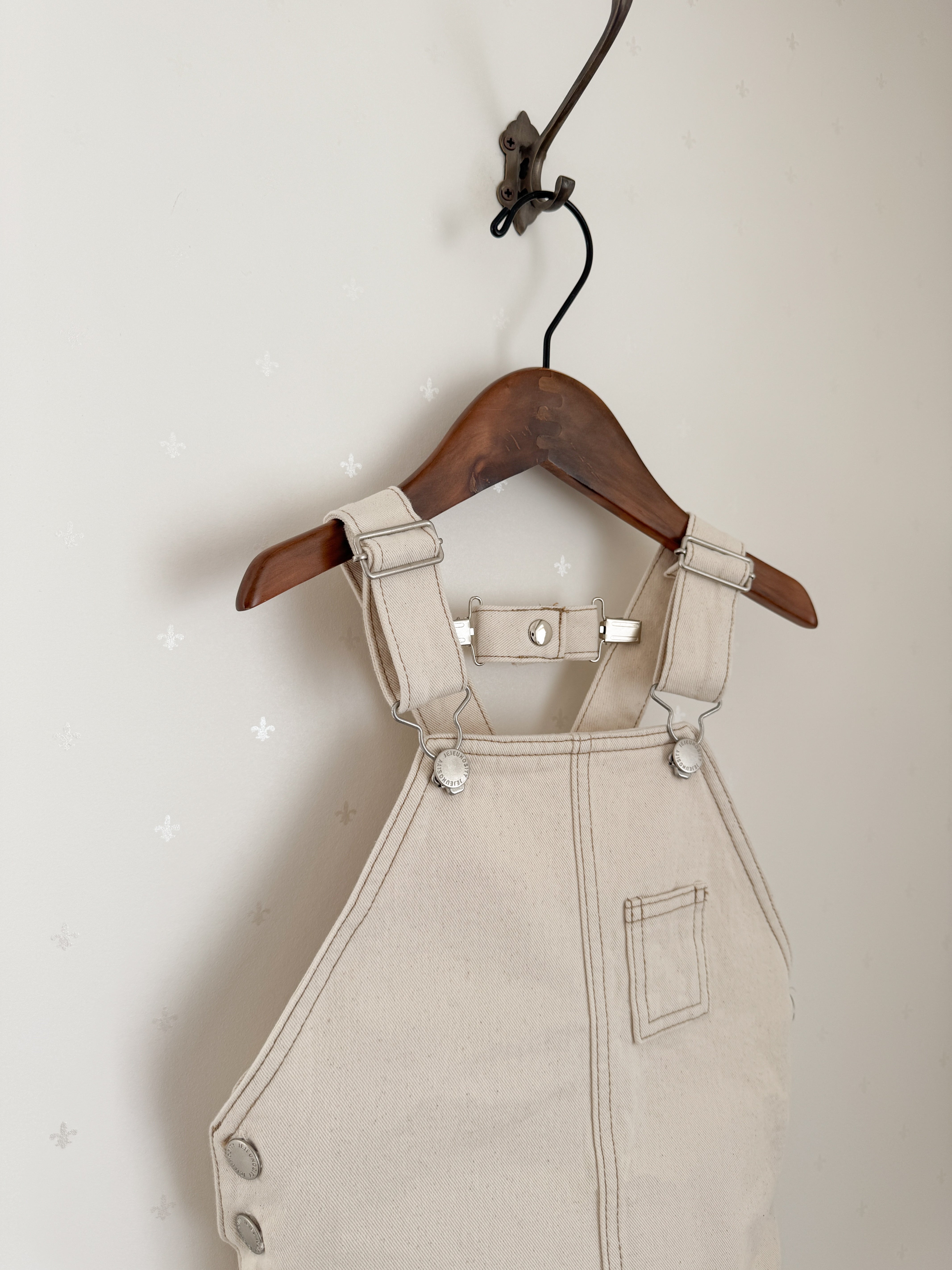 Cotton berry short overall (kids)