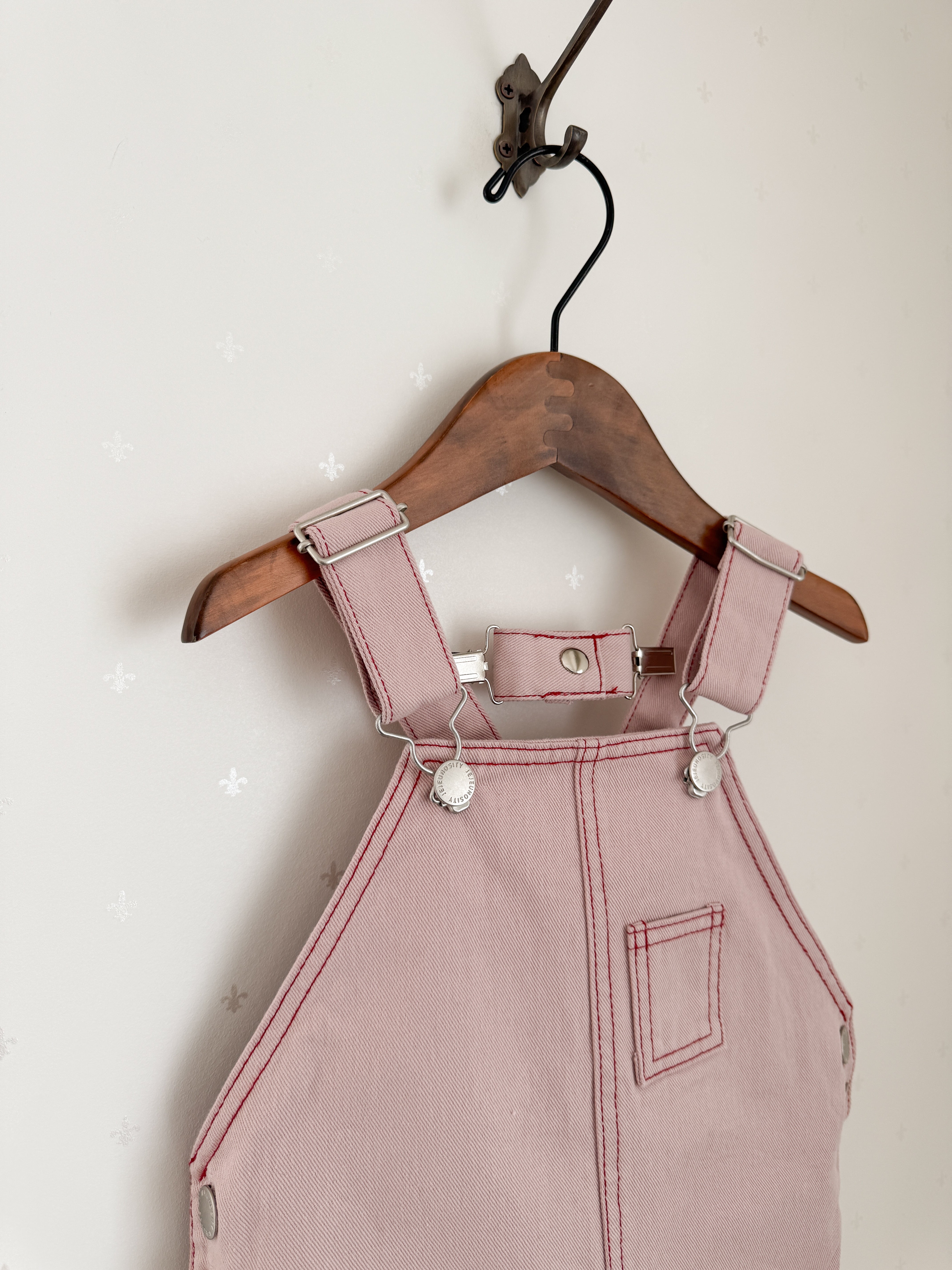 Cotton berry short overall (kids)