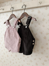 Corduroy berry short overall (normal)