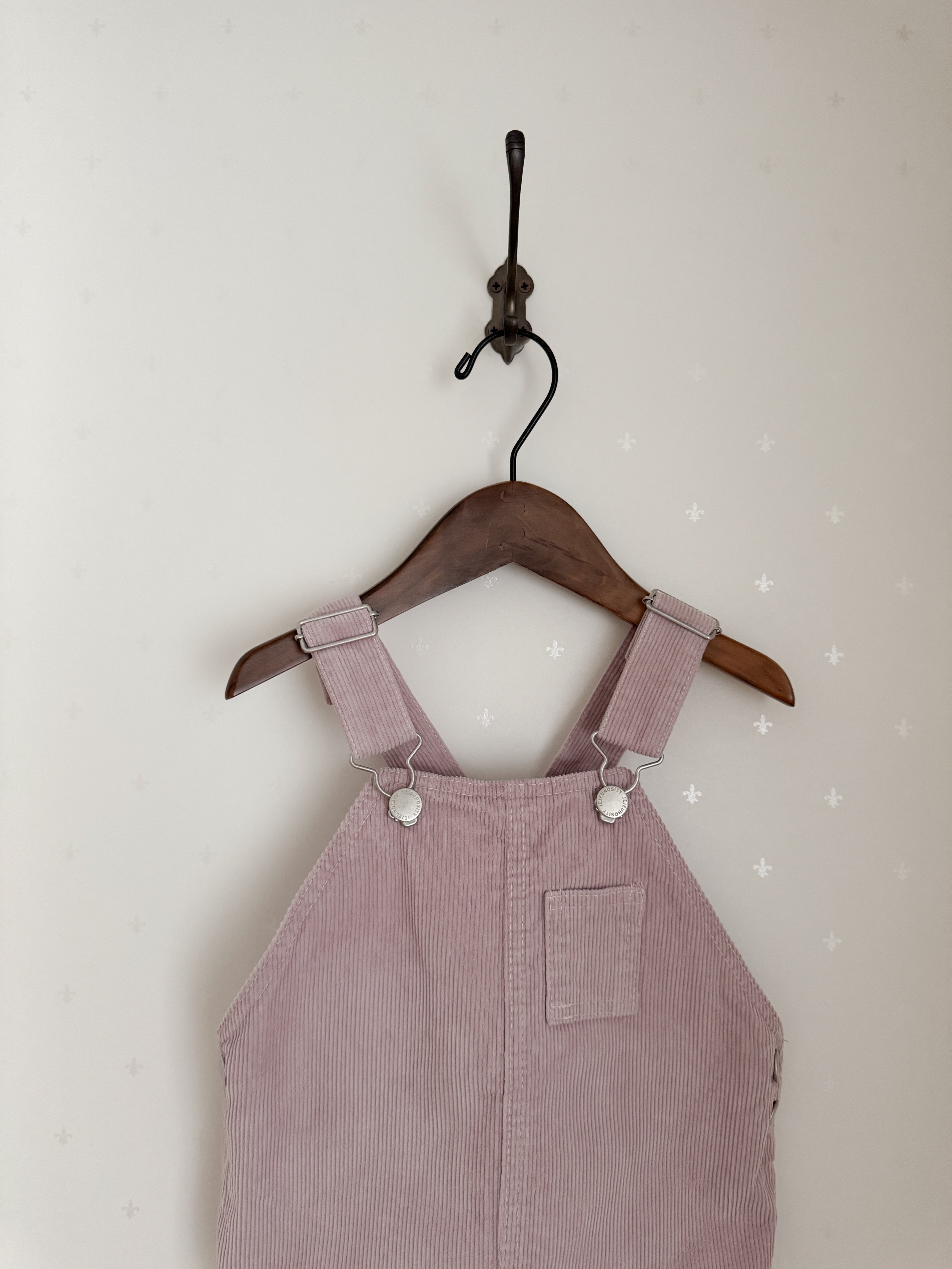 Corduroy berry short overall (normal)
