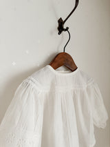 Shirring smock blouse