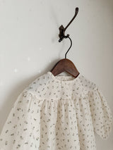 Shirring smock blouse