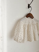 Shirring smock blouse