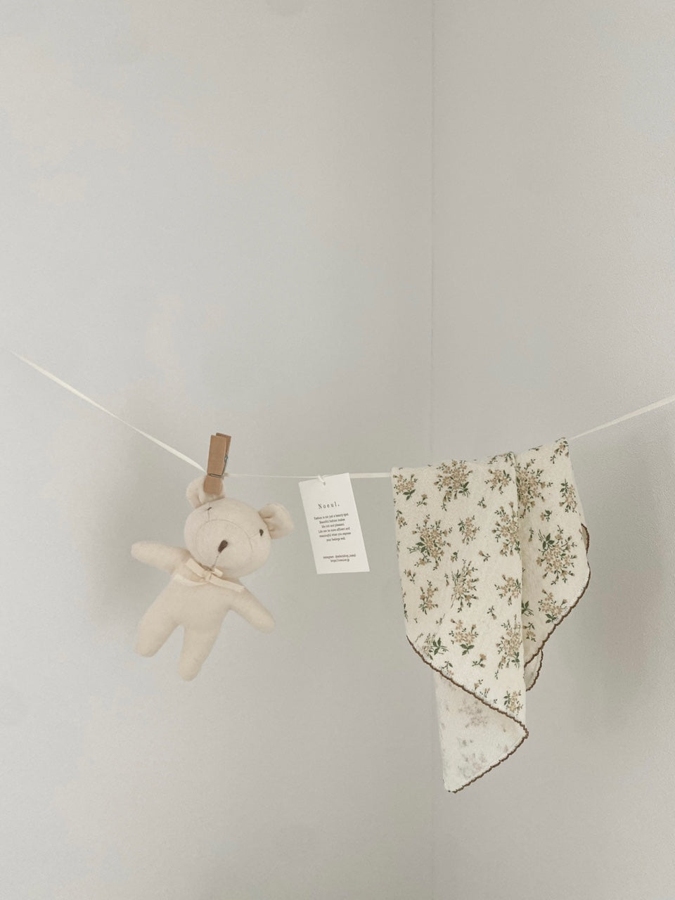 Best friend bear rattle(eyelet)
