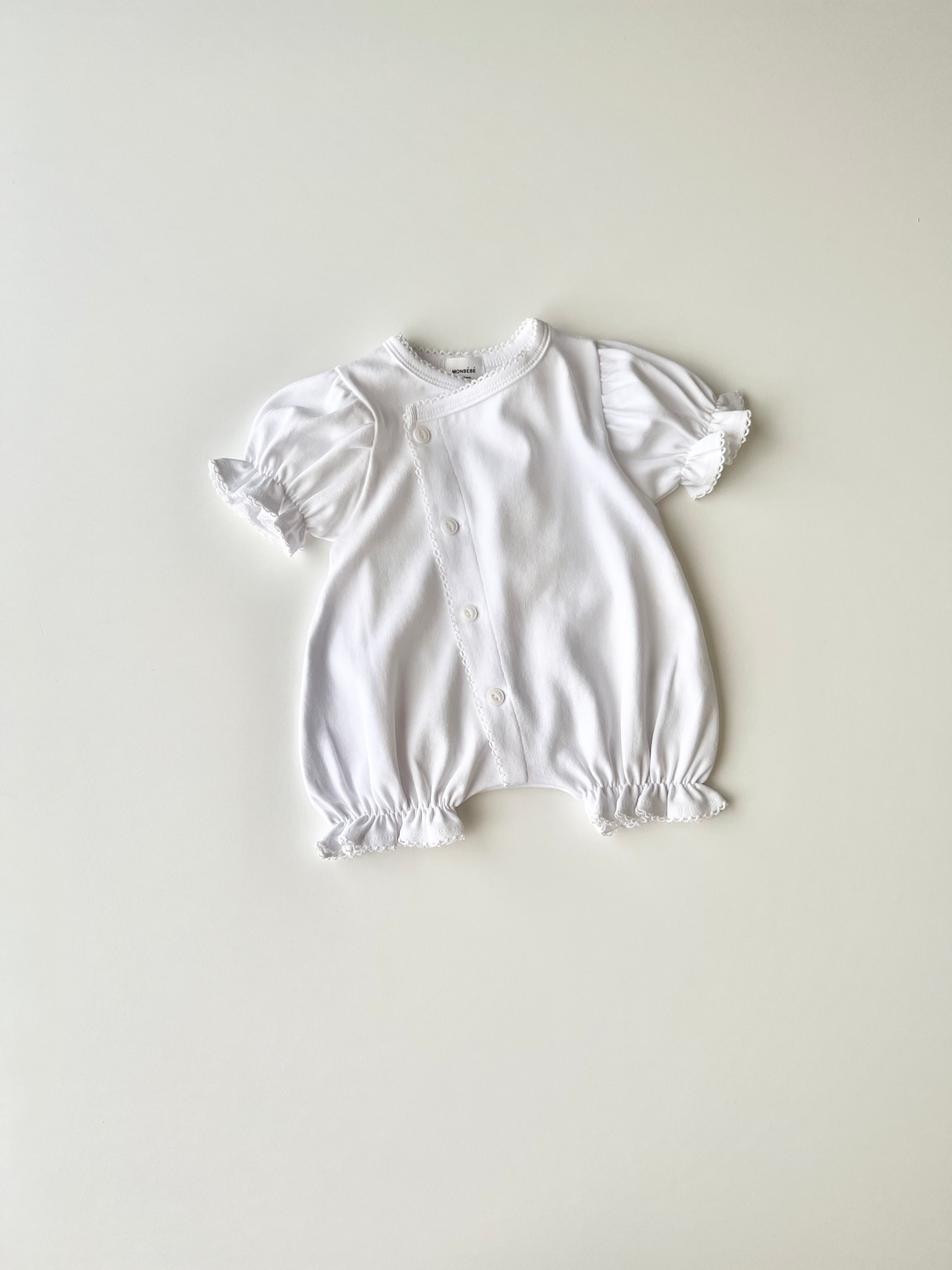 Snow glow rompers