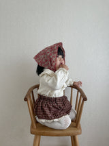 Check lace cancan bloomer