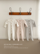 Keuri frill newborn suit
