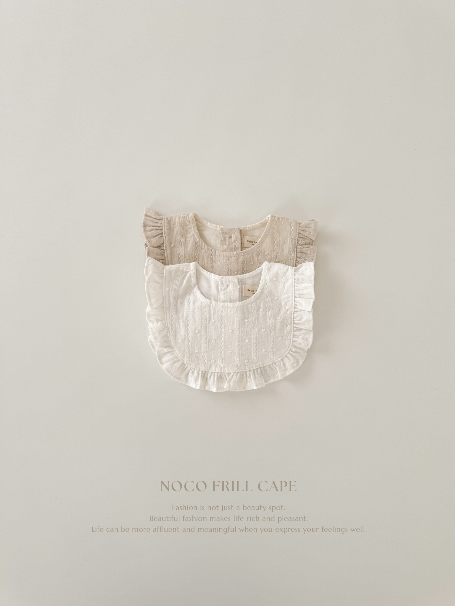 Noco frill cape