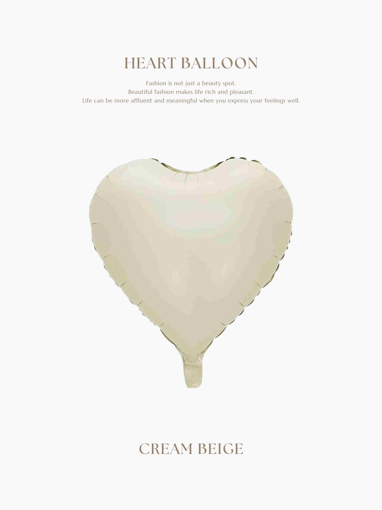 Heart balloon