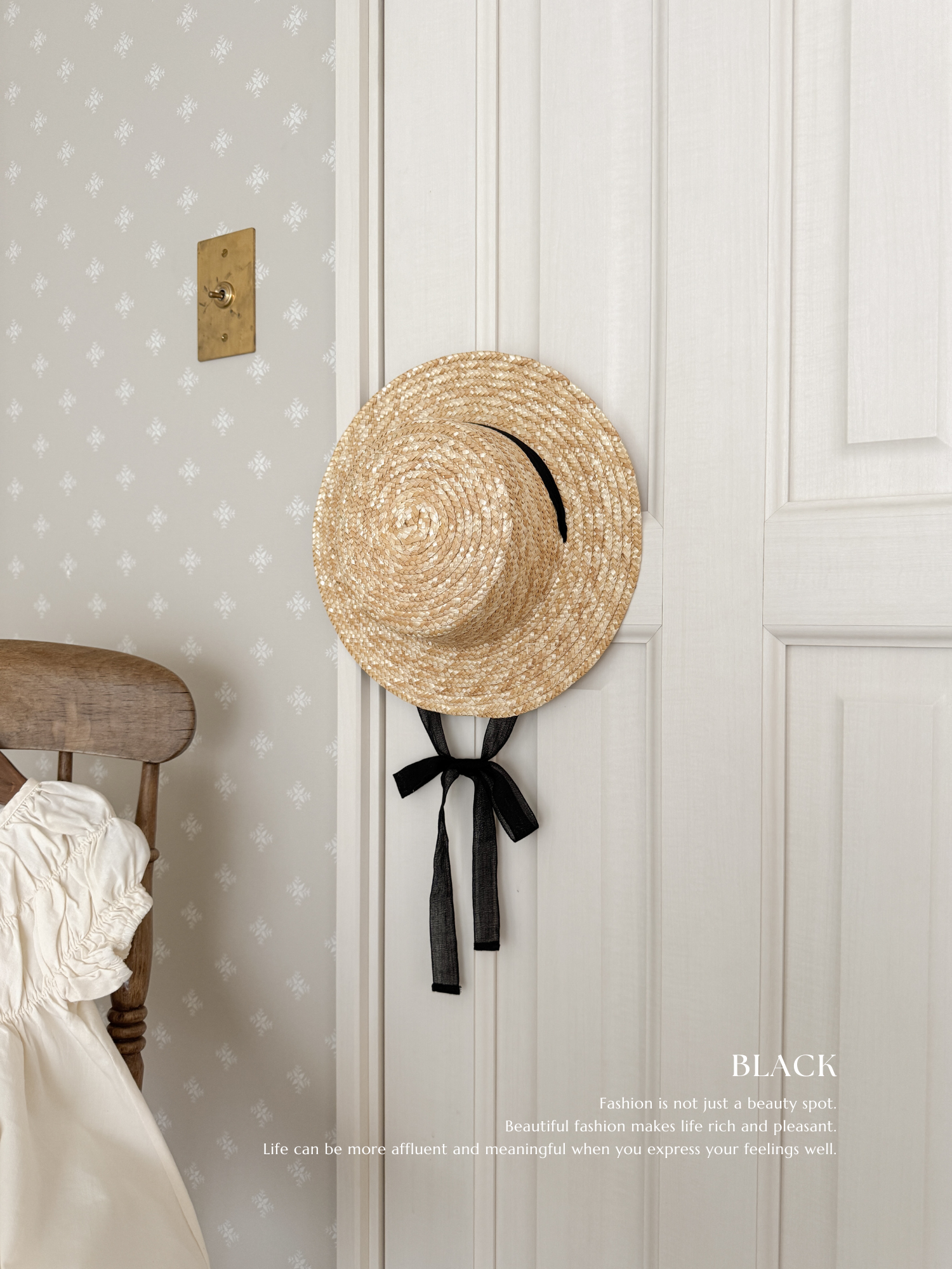 Rattan hat
