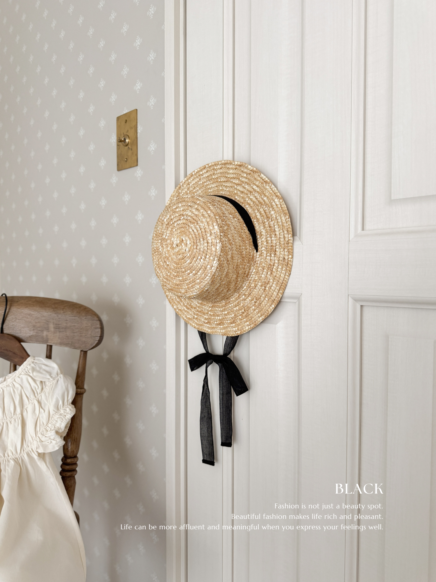 Rattan hat