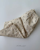 ［Aosta］Love Flower Pants