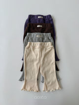 ［Aosta］Jelly Waffle Pants