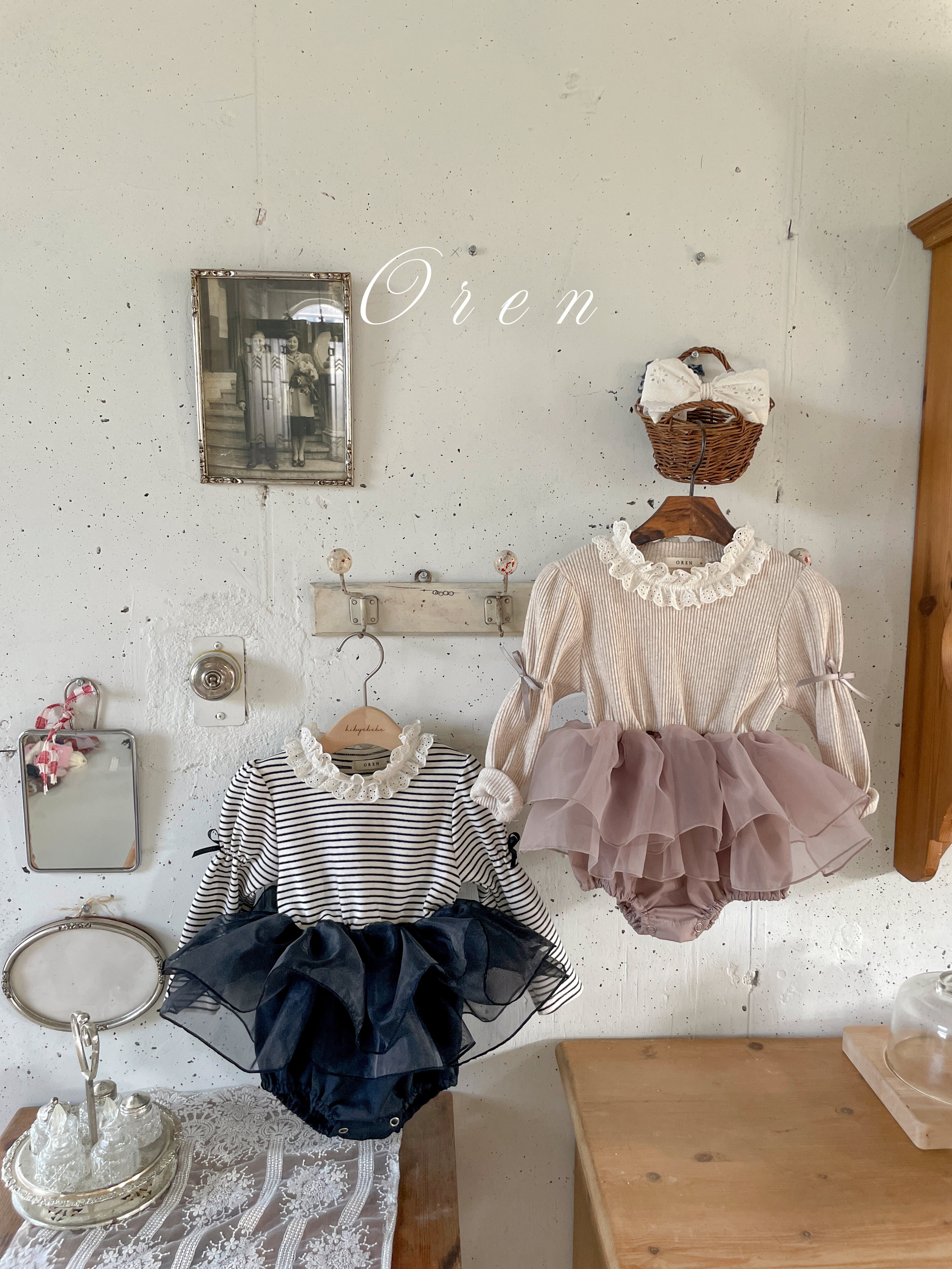 ［OREN］Marinette organza suit