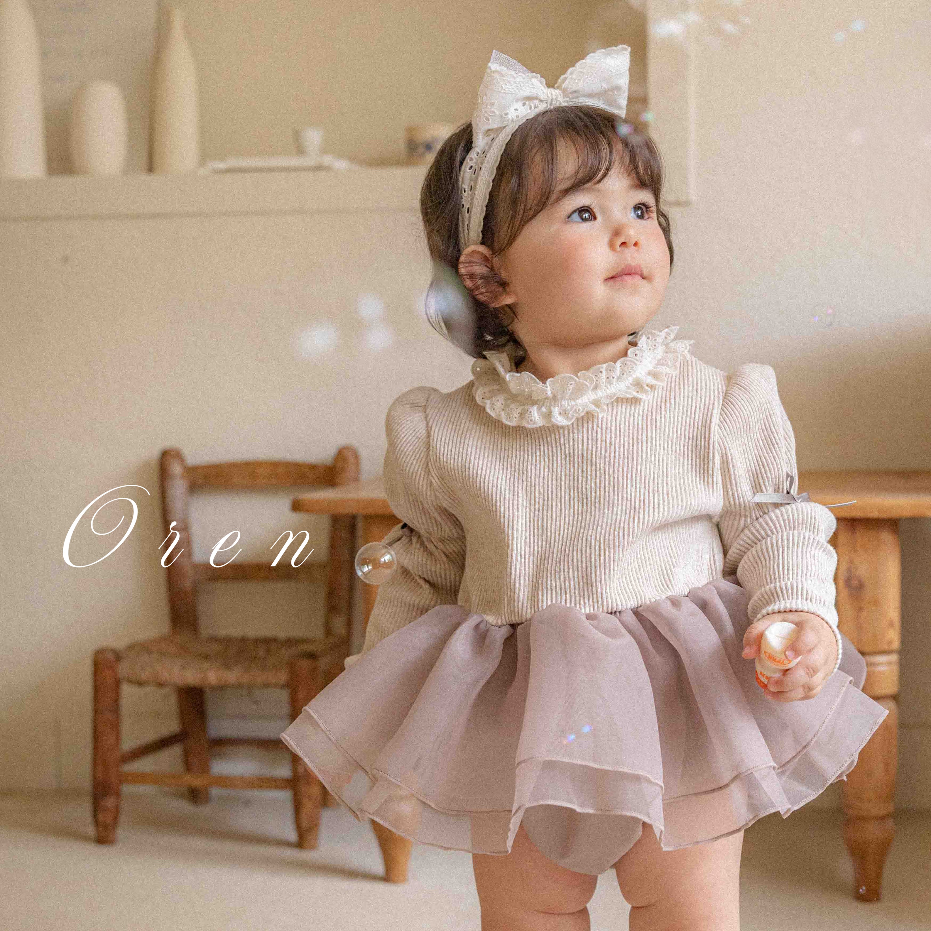 ［OREN］Marinette organza suit