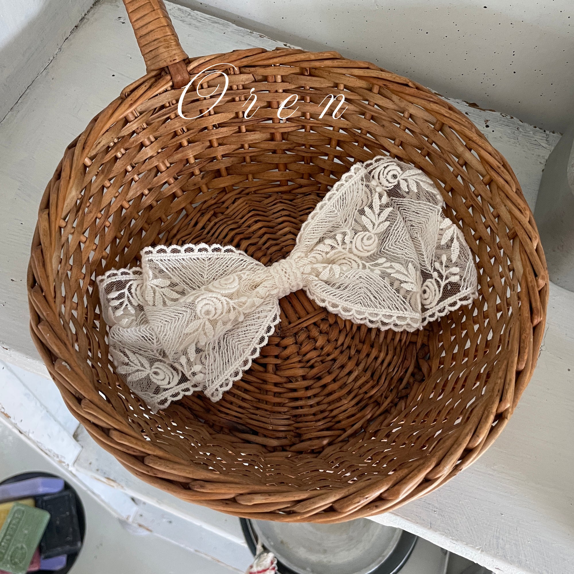 ［OREN］Vanilla ribbon hairband