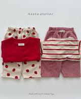 ［Aosta］Signature stripe T