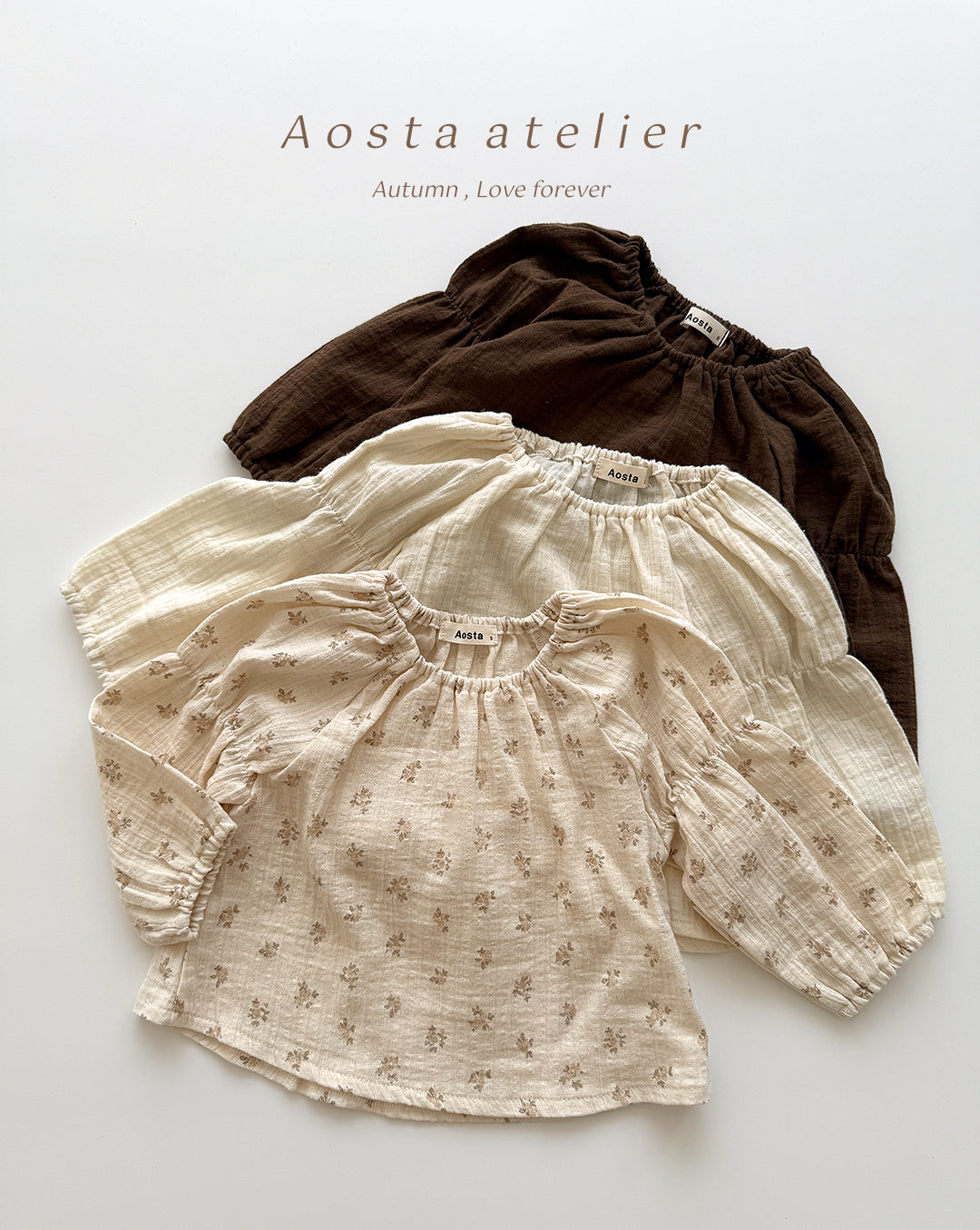 ［Aosta］Emily blouse