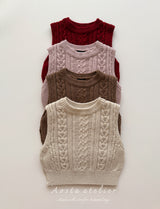 ［Aosta］Knit vest