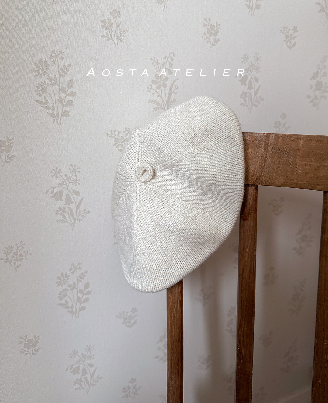 ［Aosta］Knit beret