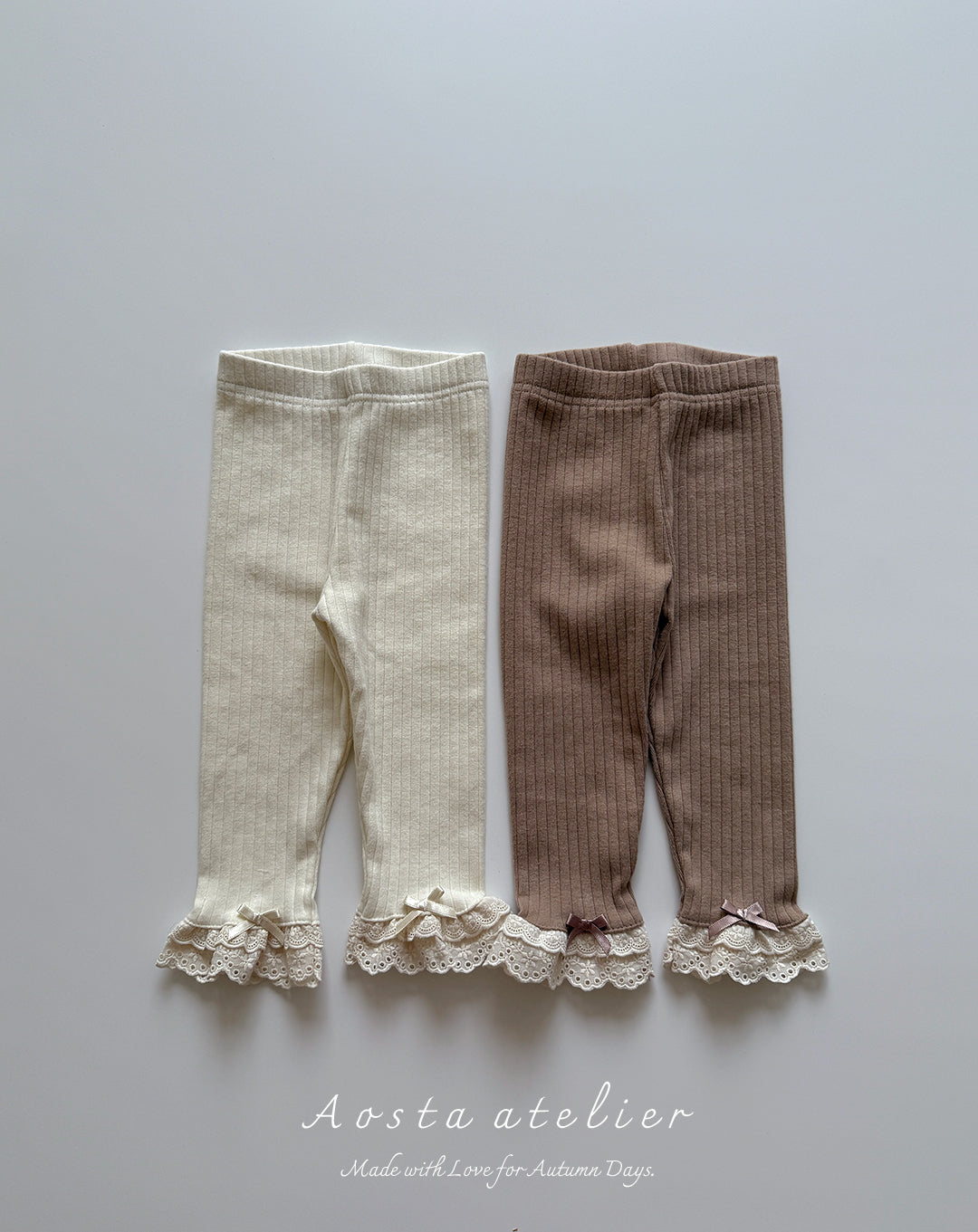 ［Aosta］Camellia leggings